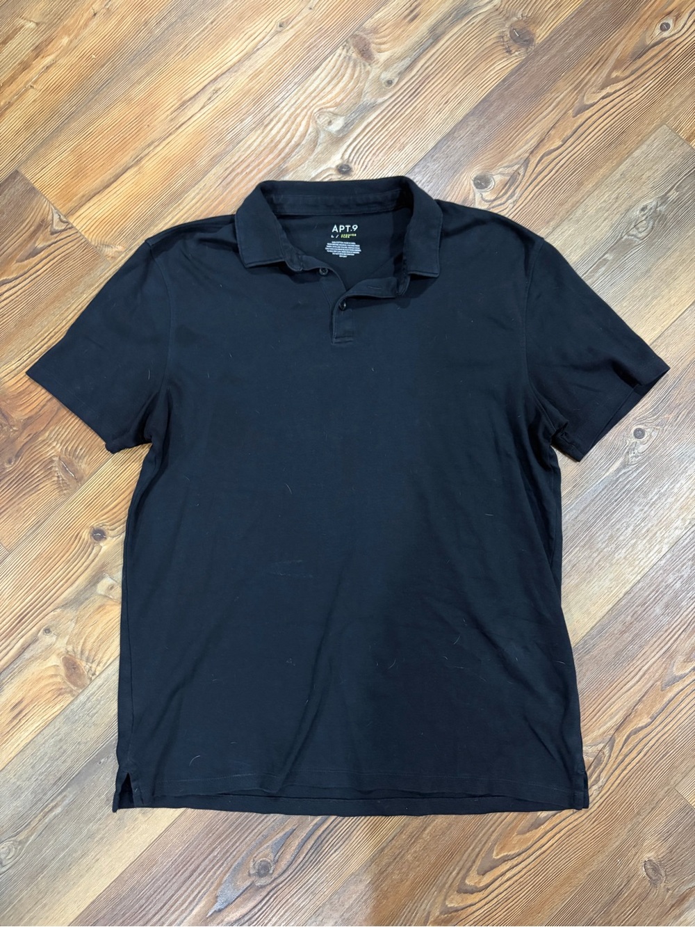 Apt. 9 Men’s Black Polo Shirt - Short Sleeve